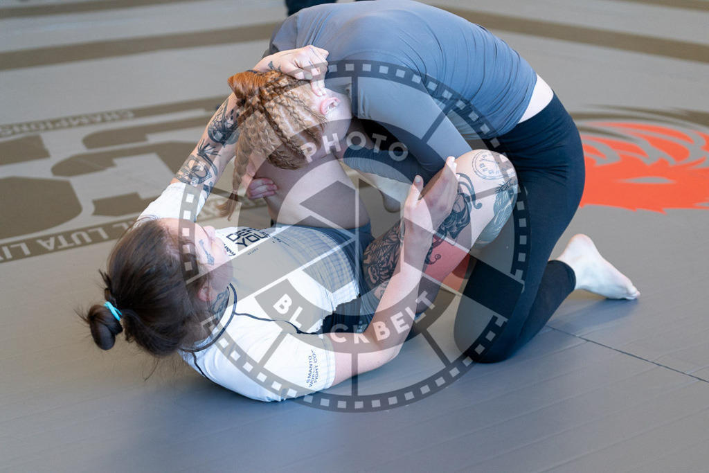 20250329PBB2590 | Fighters compete during the International Luta Livre (ILLCS) Germany IX Spring 2025 Competition spring on March 29, 2025 in Hannover, Germany.© Chiara Dazi