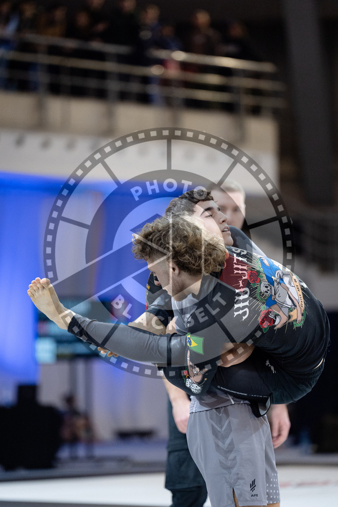 20260214PBB2007 | Fighters compete during the ADCC European Trials  competition day 1 in Belgrade, Serbia, on February 14, 2026.