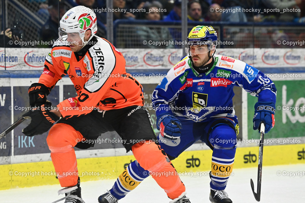 EC IDM WÄRMEPUMPEN VSV vs. MOSER MEDICAL GRAZ99ERS | #10 Chris Collins Graz 99ers, #10 Thomas Vallant EC VSV, EC IDM WÄRMEPUMPEN VSV vs. MOSER MEDICAL GRAZ99ERS, EC IDM WÄRMEPUMPEN VSV vs. MOSER MEDICAL GRAZ99ERS am 12.03.2026 in Villach (Stadthalle Villach), Austria, (Photo by Bernd Stefan)