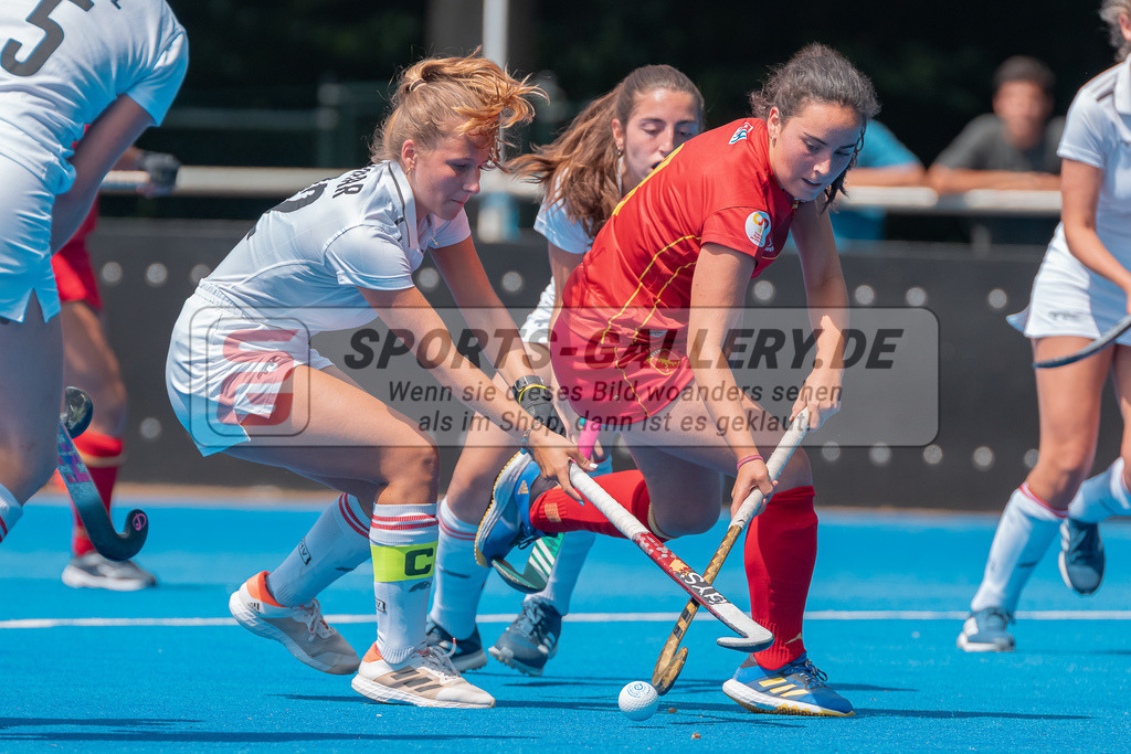 HK_20230710_2-12 | Euro Hockey WU18 Spain - Austria Championship Girls &amp; Boys am 10.7.2023 CHTC , Krefeld ,