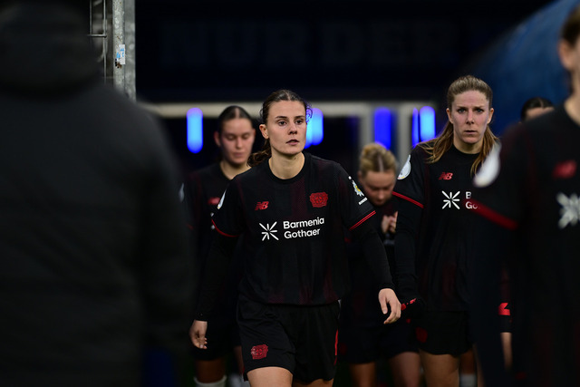 Fußball I Frauen I Saison 2025-2026 I DFB-Pokal I Achtelfinale I Hamburger SV - Bayer 04 Leverkusen I 16593 | Der Sportfotograf. - Realisiert mit Pictrs.com