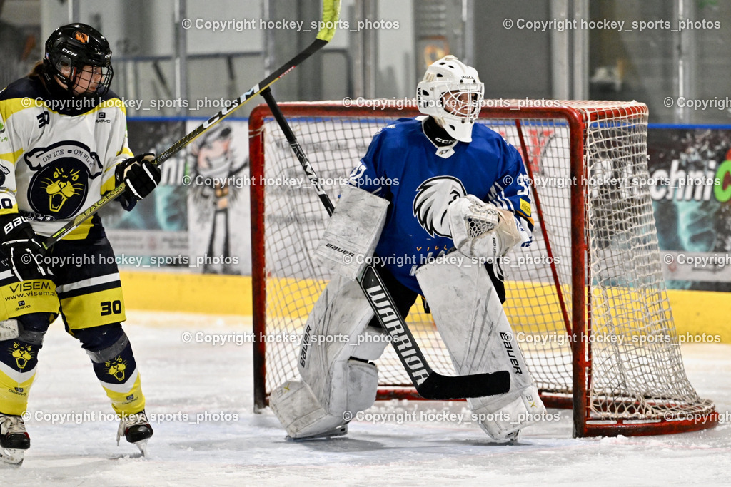 LADY HAWKS vs. WILDCATS PATERNION | #30 Sauerbier Dana Kiara WILDCATS PATERNION, #32 Prasser Hannah Sophie LADY HAWKS, LADY HAWKS vs. WILDCATS PATERNION, LADY HAWKS vs. WILDCATS PATERNION am 12.03.2025 in Steindorf (Ossiachersee Halle), Austria, (Photo by Bernd Stefan)