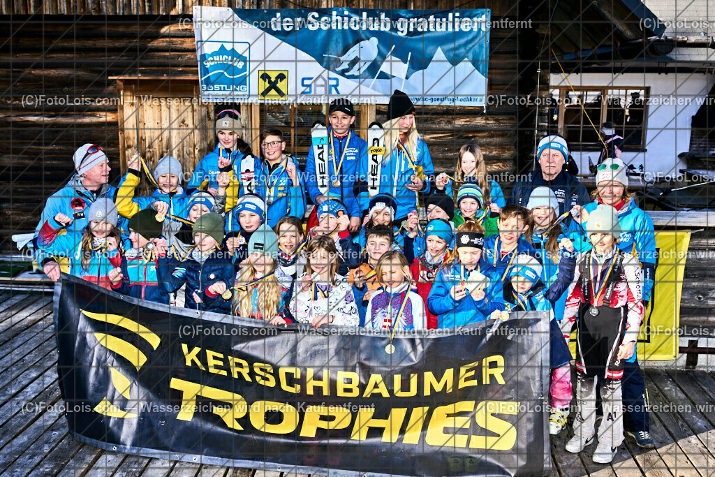 ALP9144_NOe-Kinder-LM_SLALOM_Hochkar_Siegerehrung | (C)FotoLois.com, Alois Spandl. NÖ Kinder-Landesmeisterschaft, SLALOM im Draxlerloch am Hochkar, Siegerehrung, So 18. Februar 2024.