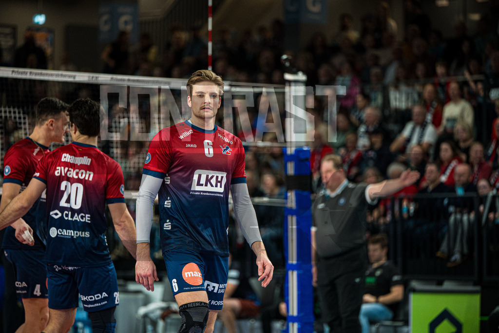 Volleyball I Herren I Saison 2025/2026 I Bundesliga I 10. Spieltag I SVG Lüneburg - WWK Volleys Herrsching | CONTRAST ZERØ MEDIA - Realisiert mit Pictrs.com