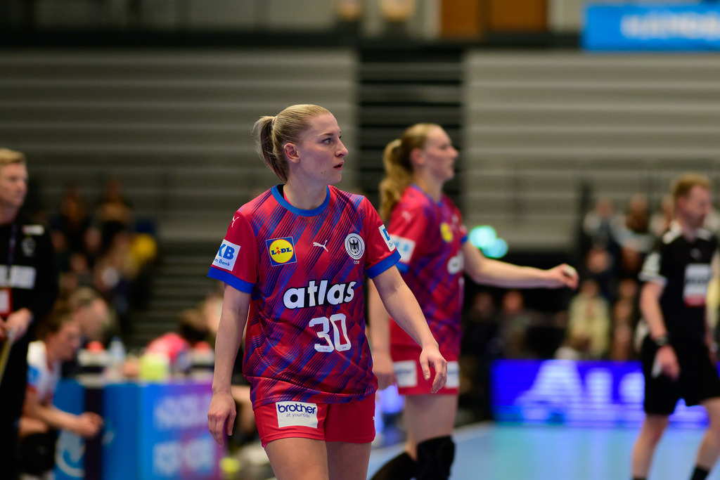 Handball I Frauen I Saison 2024-2025 I Länderspiel I Deutschland - Dänemark | Der Sportfotograf. - Realisiert mit Pictrs.com