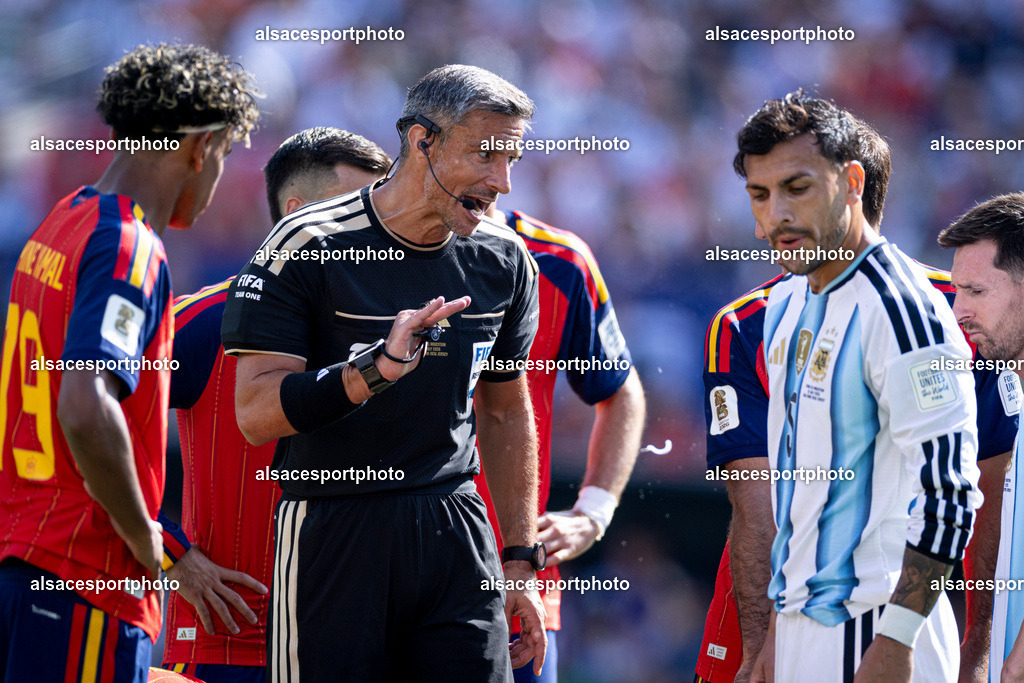 FOOTBALL : Argentine vs Espagne – Finale de la Coupe du Monde FIFA 2026. New York New Jersey Stadium, East Rutherford, New Jersey, États-Unis. 19/07/2026. | Slavko Vinčić  désigné par la FIFA pour arbitrer la finale de la Coupe du Monde 2026 entre l'Argentine et l'Espagne. Il devient ainsi le premier arbitre slovène à officier lors d'une finale de Coupe du Monde masculine.