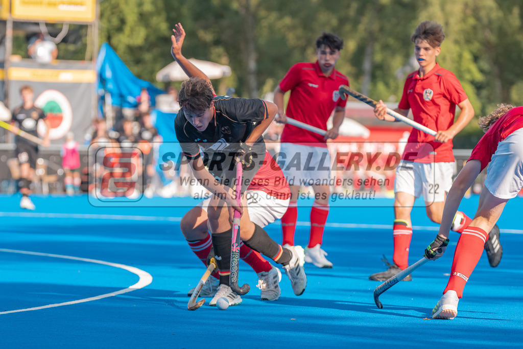HK_20230710_100868 | Euro Hockey MU18 Austria - Germany Championship Girls &amp; Boys am 10.7.2023 CHTC , Krefeld ,