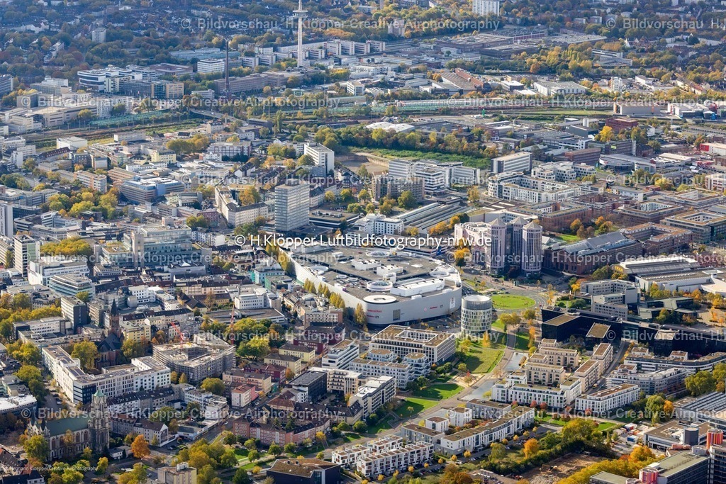 Luftbild Essen-6937 | Luftbild Einkaufszentrum Limbecker Platz in Essen im Bundesland Nordrhein-Westfalen - Realisiert mit Pictrs.com