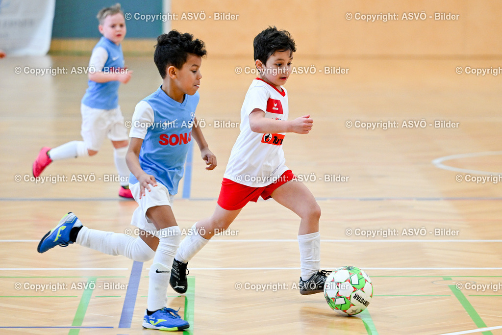 ASVÖ_ Fussballturnier SV Gallneukirchen_ 08.02.2025-110 | 08.02.2025, Gallneukirchen, AUT, ASVÖ, Fussball Nachwuchs Hallenturnier 2025, SV Gallneukirchen im Bild Teilnehmer U 7©Harald Dostal / fodo.media - Realisiert mit Pictrs.com