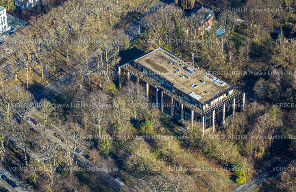 Dortmund230200585 | Luftbild, geplanter Abriss altes Bürogebäude Siemens-Nixdorf-Haus an der Max-Eyth-Straße für neues Wohngebäude, Westfalendamm, Dortmund, Ruhrgebiet, Nordrhein-Westfalen, Deutschland