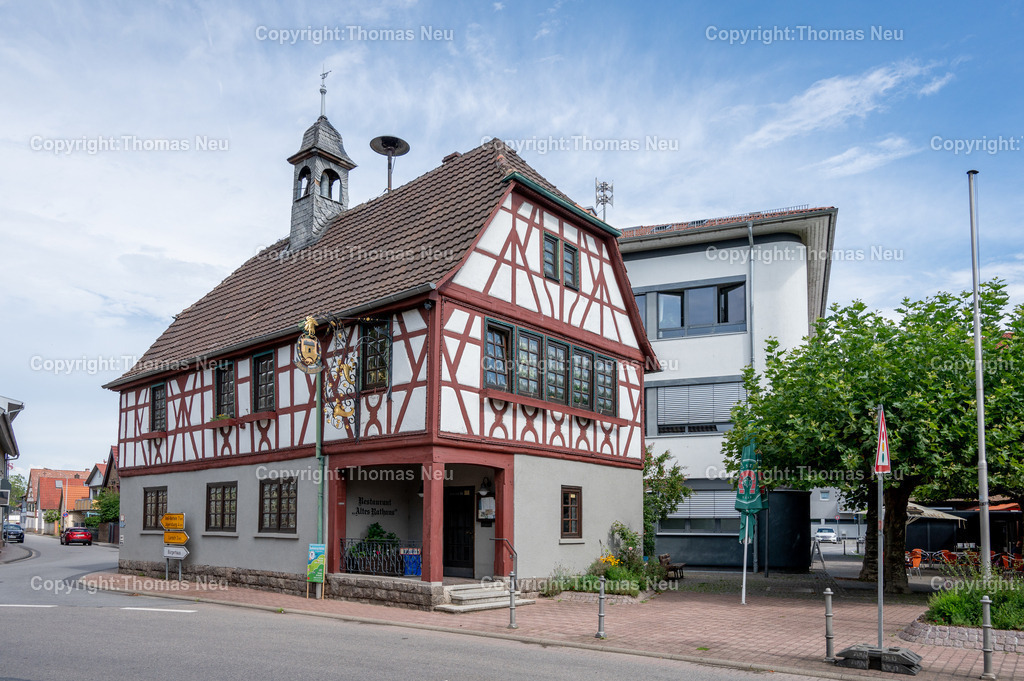 DSC_3801 | Einhausen, altes und neues Rathaus, ,, Bild: Thomas Neu