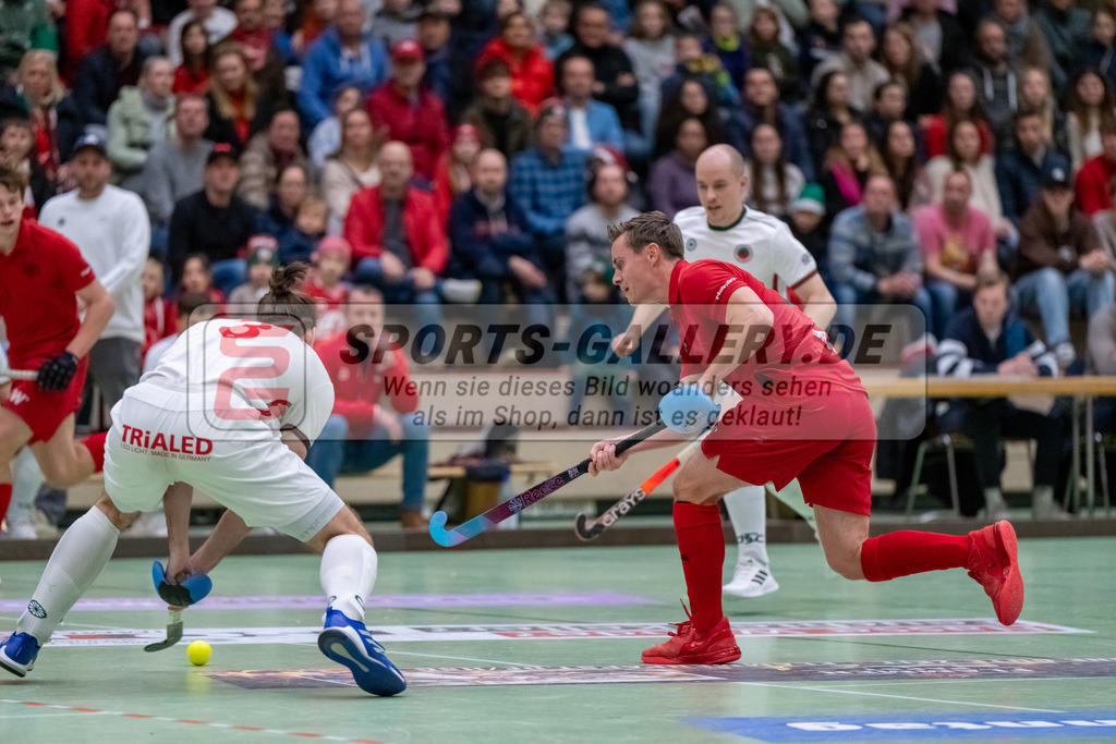 HK_20241220_100565 | 1. Bundesliga Halle Herren Crefelder HTC - Gladbacher HTC am 20.12.2024 Halle Glockenpitz, Krefeld ,