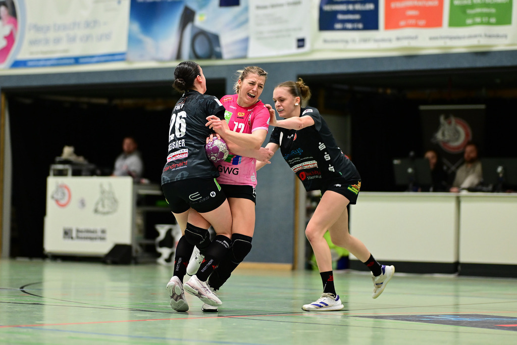 Handball I Frauen I Saison 2024-2025 I 2. HBF I 16. Spieltag I HL Buchholz 08-Rosengarten - SV Union Halle-Neustadt | Der Sportfotograf. - Realisiert mit Pictrs.com