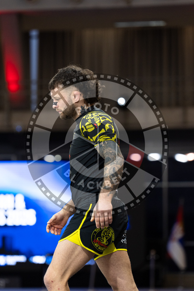 20260215PBB0238 | Fighters compete during the ADCC European Trials competition day 2 in Belgrade, Serbia, on February 15, 2026.