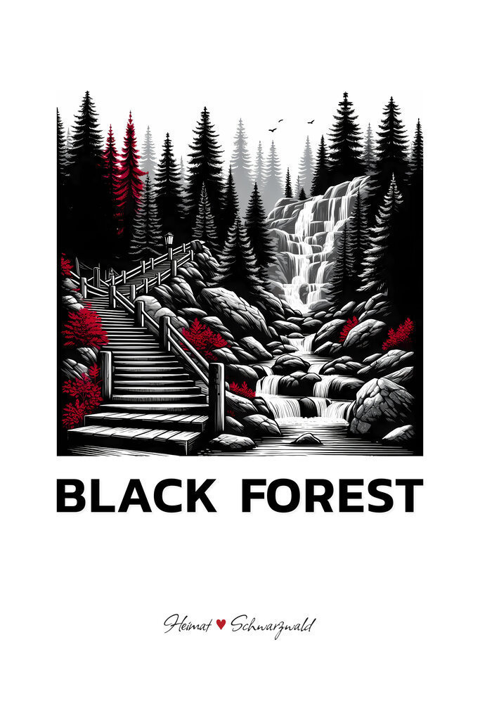 RED-BLACK-FOREST_Motiv-31 | Bilder-Onlineshop für Heimatbilder vom Schwarzwald und Oberrhein. Galeriebilder auf Acrylglas, Alu-Dibond, Leinwand und Poster online bestellen. Der Schwarzwald als Wandbild für Ihr Zuhause! | Art, Kunst, Wandbilder, Black Forest, Deko - Realisiert mit Pictrs.com