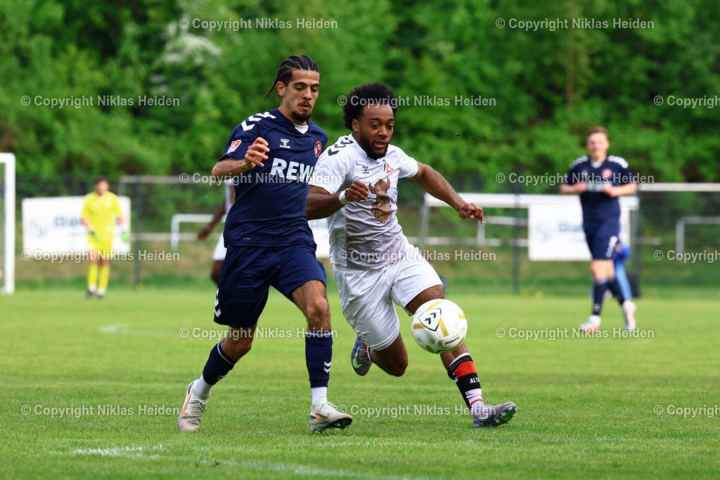 NH_Altona93_FCEintrachtNorderstedt_LottoPokal_03052025 | #3 Lawrence Schön (Altona 93), #17 Jorge Lucas Camacho De Valdoleiros (FC Eintracht Norderstedt)Fußball I Herren I Lotto Pokal I Saison 2024-2025 I Halbfinale I Altona 93 - FC Eintracht Norderstedt I 03.05.2025 I Adolf-Jäger-Kampfbahn