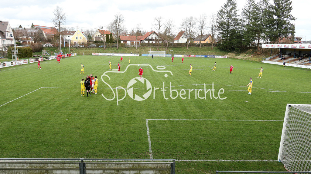 Fuggmarkt-Stadion Babenhausen | Das Fuggermarkt-Stadion in Babenhausen  Fuggermarkt-Stadion beim Heimspiel des TSV 1862 Babenhausengegen den TSV Haunstetten / Haupttribüne / Stadion an der Weinrieder Strasse Babenhausen