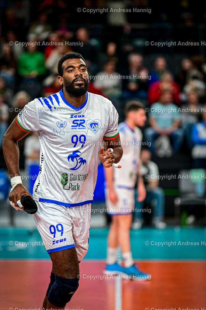 Volleyball I Herren I Saison 2024-2025 I Champions League Volley I 4th Round Leg 4  CLVM 84 I SVG Lüneburg - Levski SOFIA I 18.12.2024 | a-hannig - Realisiert mit Pictrs.com