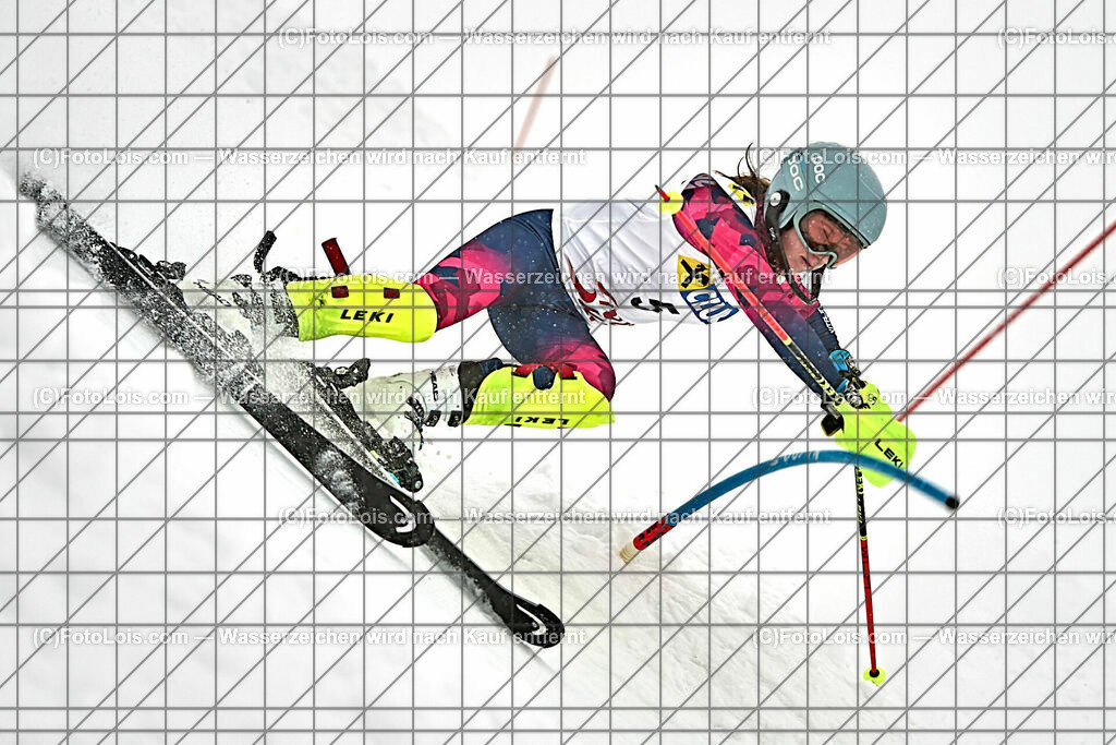 ALP1135_NW-OAC-SL-I_Hochkar_Gravogl Anja | (C)FotoLois.com, Alois Spandl. NÖ Raiffeisen-Club NachwuchsCup & OstalpenCup, Hochkar, Slalom, So 7. Januar 2024.