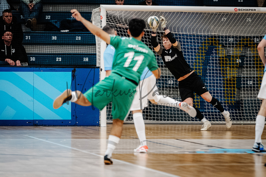 47. Stadtmeisterschaften im Hallenfußball 2025, Vorrunde | Stadtmeisterschaften im Hallenfußball 2025, Vorrunde, Sporthalle Berg Fidel in Münster. Foto: sportfotografie.ms | Markus Paletta - Realisiert mit Pictrs.com