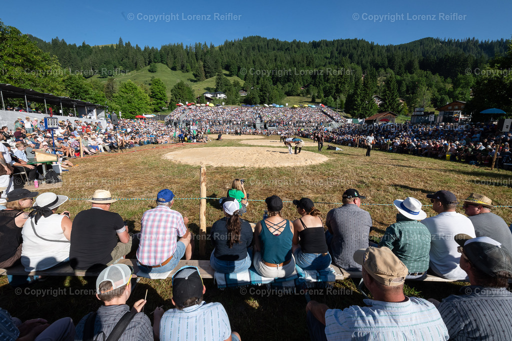 Schwingen -  Schwarzseeschwinget 2025 | Schwarzsee, 22.6.25, Schwingen - Schwarzseeschwinget.