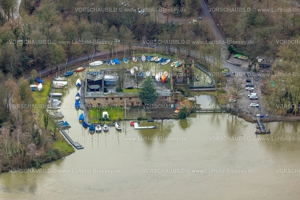 Essen231202721Ruhr-topaz | Luftbild, Ruhrhochwasser, Weihnachtshochwasser 2023, Fluss Ruhr tritt nach starken Regenfällen über die Ufer, Überschwemmungsgebiet Haus Scheppen, Heisingen, Essen, Ruhrgebiet, Nordrhein-Westfalen, Deutschland