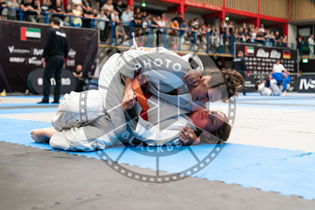 20230826PBB55381 | Fighters compete during the AJP INTLPRO BJJ and grappling competition in Hamburg, Germany, on August 26 2023.
