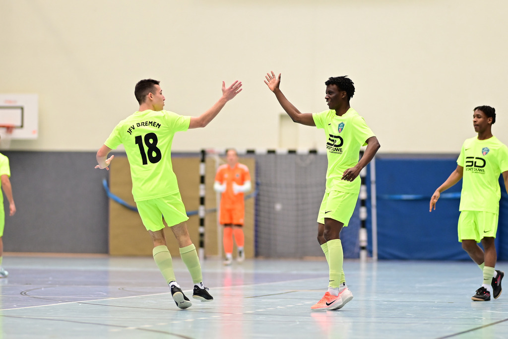 Futsal I Junioren I Saison 2024-2025 I NORDFV Regionalmeisterschaft | Der Sportfotograf. - Realisiert mit Pictrs.com