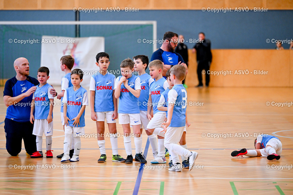 ASVÖ_ Fussballturnier SV Gallneukirchen_ 08.02.2025-115 | 08.02.2025, Gallneukirchen, AUT, ASVÖ, Fussball Nachwuchs Hallenturnier 2025, SV Gallneukirchen im Bild Teilnehmer U 7©Harald Dostal / fodo.media - Realisiert mit Pictrs.com