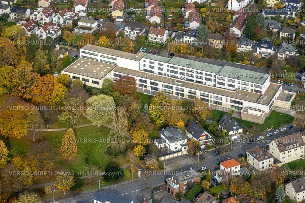 Hagen251101243 | Luftbild, Hildegardis Schule Hagen Gymnasium, herbstliche Bäume, Altenhagen, Hagen, Ruhrgebiet, Nordrhein-Westfalen, Deutschland