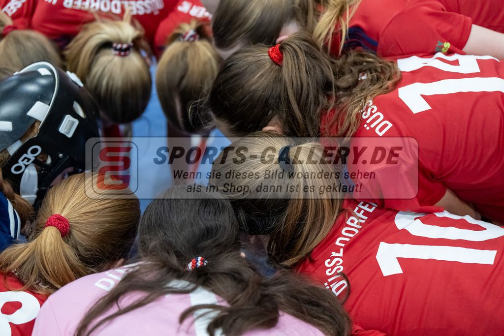 HK_20250223_103099 | Deutsche Meisterschaft wU14 Finale und Ehrungen am 23.2.2025 Düsseldorfer HC, Düsseldorf