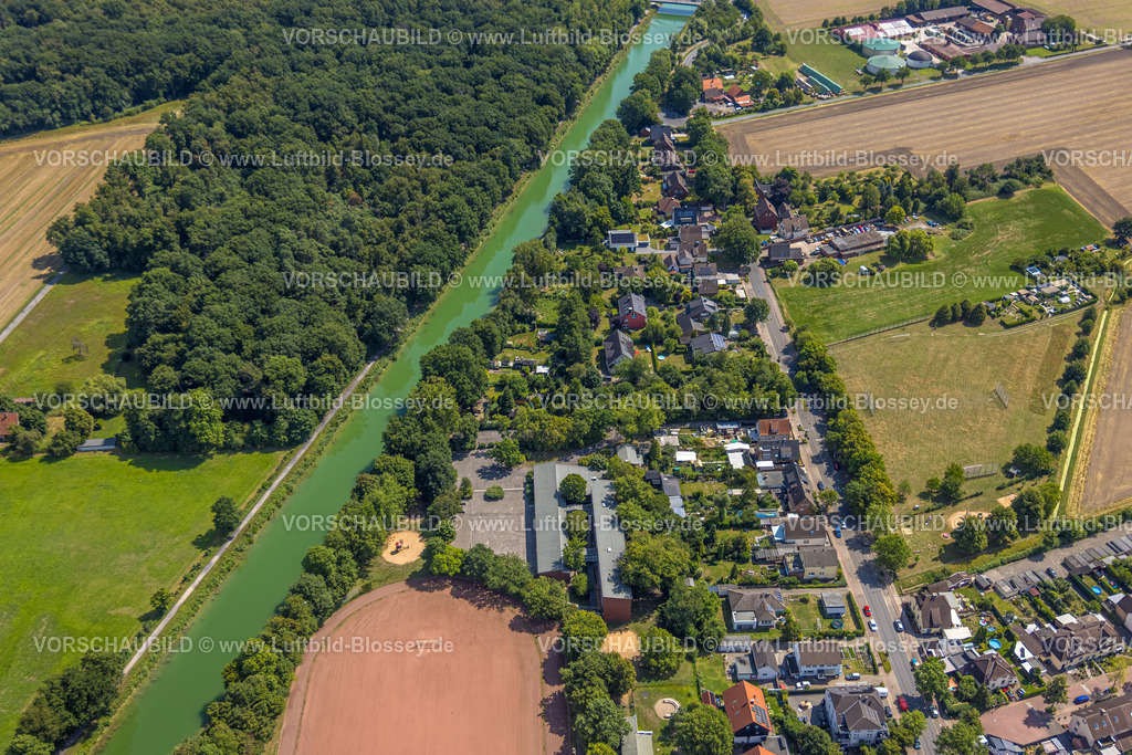 Hamm250702228Uentrop | Luftbild, Maximilianschule Hamm, Alter Uentroper Weg, Grünfläche für neue Kita Alter Uentroper Weg 225, Wohnbebauung Alter Uentroper Weg 229, Datteln-Hamm-Kanal, Uentrop, Hamm, Ruhrgebiet, Nordrhein-Westfalen, Deutschland