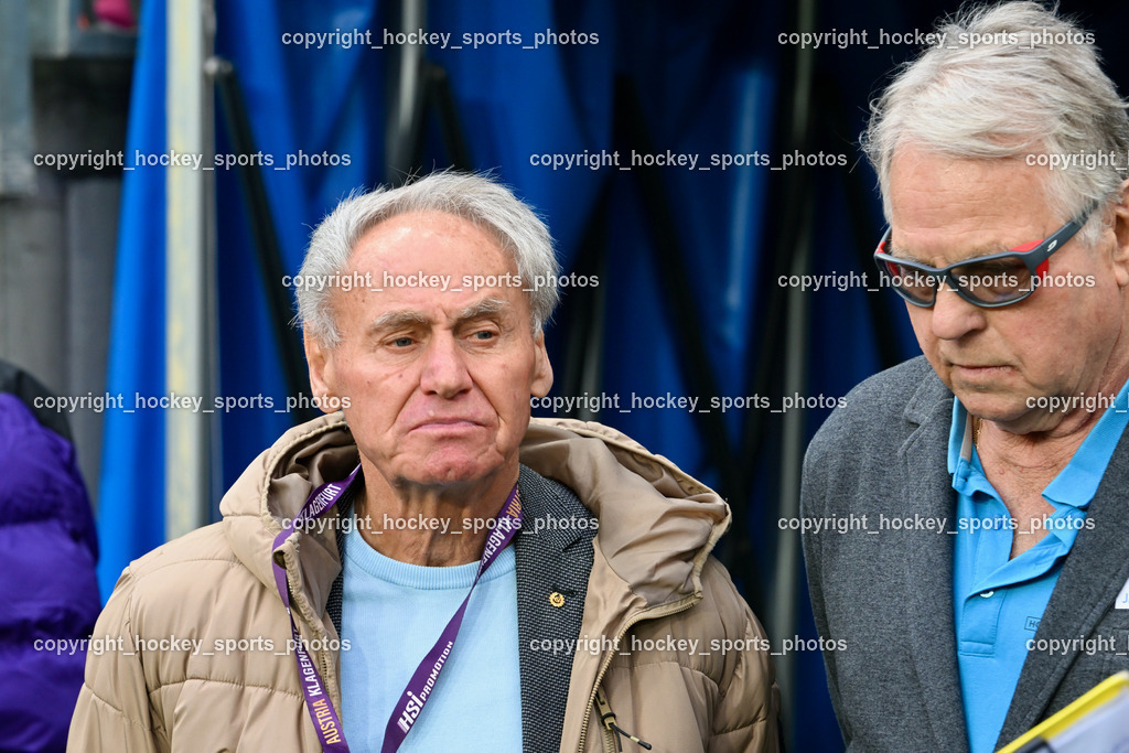 Austria Klagenfurt vs. SK Rapid 10.3.2024 | österreichische Fussball Legende Franz Hasil, österreichische Fussball Legende Friedl Koncilia