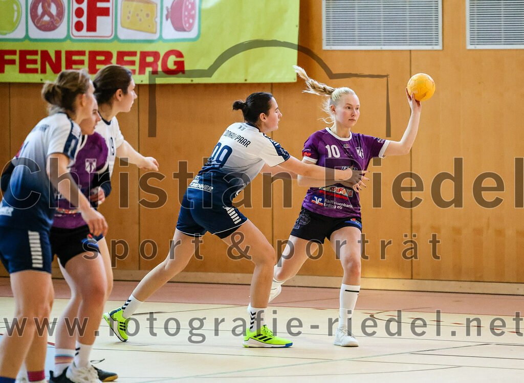 2023-12-16_116_SpVgg_Altenerding_gegen_HC_Donau-Paar_II | Erding, Deutschland, 16.12.2023:
Handball, Bezirksoberliga Frauen Altbayern 2023 / 2024, 10. Spieltag, SpVgg Altenerding gegen HC Donau/Paar II, Endergebnis: 22:22

Foto: Christian Riedel / fotografie-riedel.net