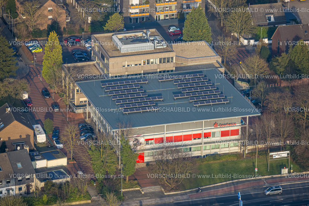 Neukirchen-Vluyn260101243 | Luftbild, Sparkasse am Niederrhein Geschäftsstelle, Poststraße, Neukirchen, Neukirchen-Vluyn, Ruhrgebiet, Nordrhein-Westfalen, Deutschland
