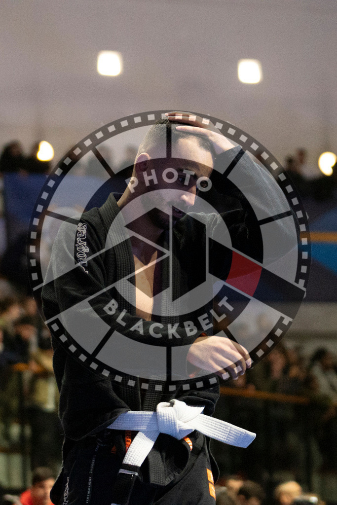 20240119PBB0894 | Fighters compete during the IBJJF European Championship in Paris, France, on January 19, 2024.