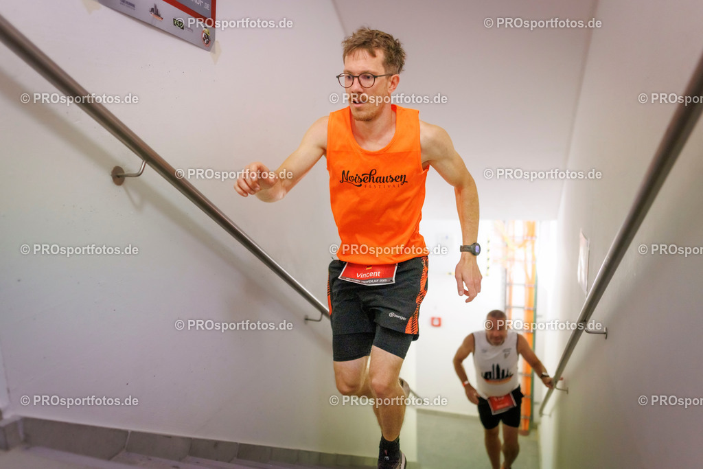 KölnTurm Treppenlauf; Köln, 03.08.2025 | Impressionen vom KölnTurm Treppenlauf am 03.08.2025 in Köln (Nordrhein-Westfalen). 