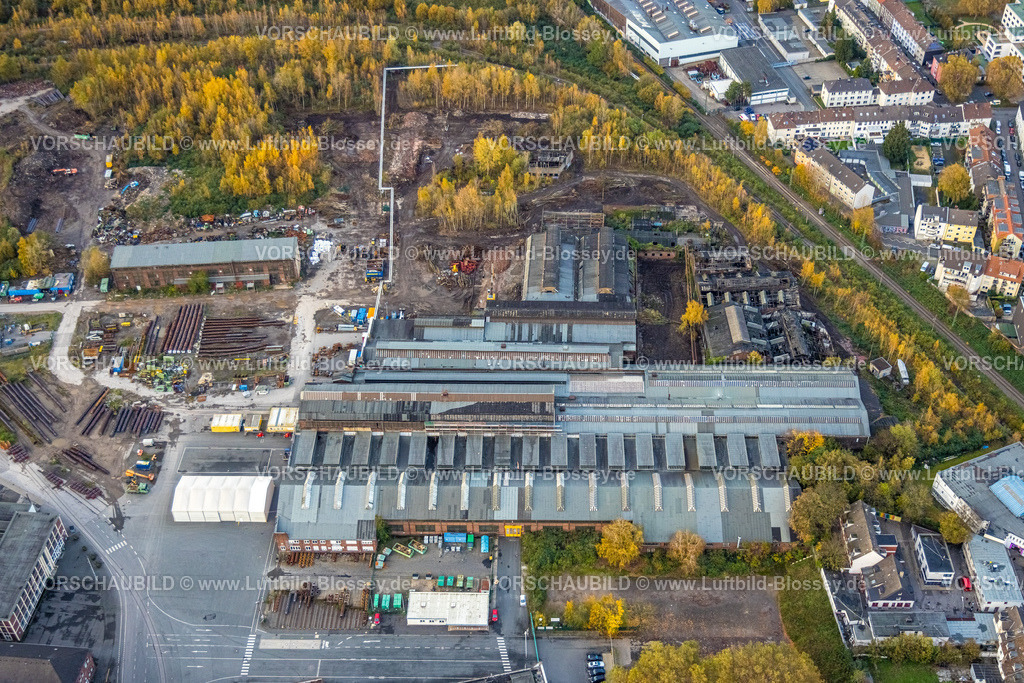 Bochum231102627 | Luftbild, Industrieanlagen im Westpark, Alte Werkshallen Bochumer Verein Verkehrstechnik GmbH, Kruppwerke, Bochum, Ruhrgebiet, Nordrhein-Westfalen, Deutschland