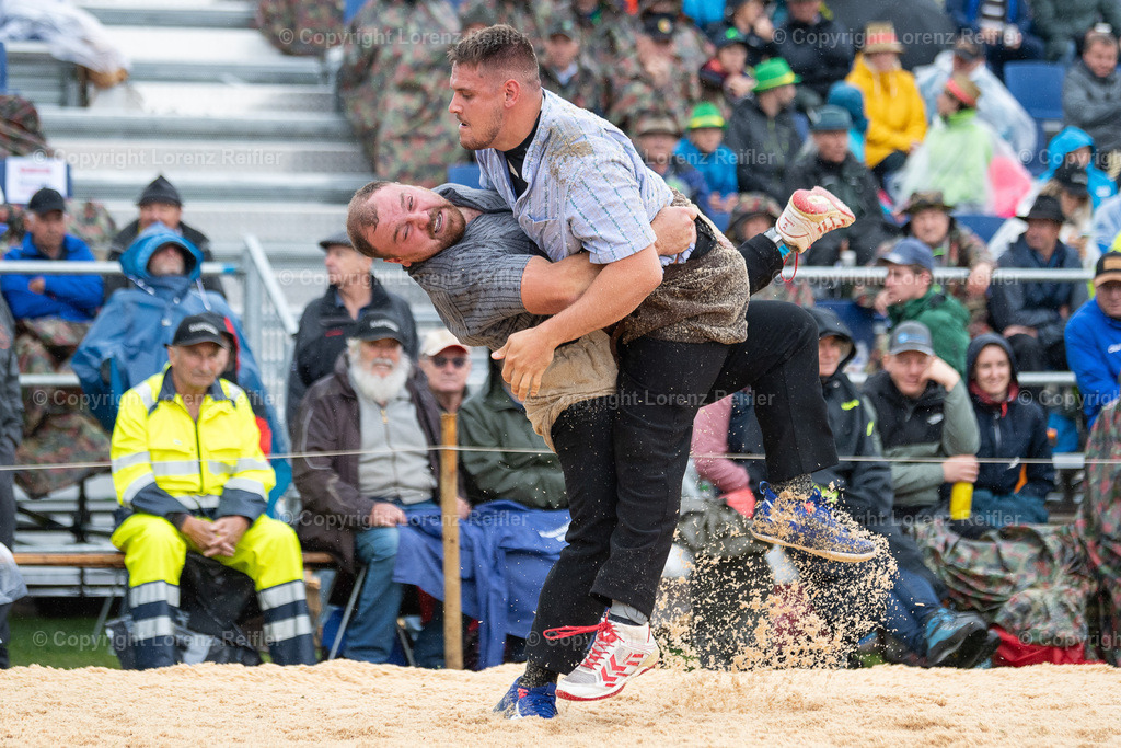 Schwingen -  Appenzeller Kantonal Schwingfest 2024 | Hundwil, 7.7.24, Schwingen - Appenzeller Kantonal Schwingfest.