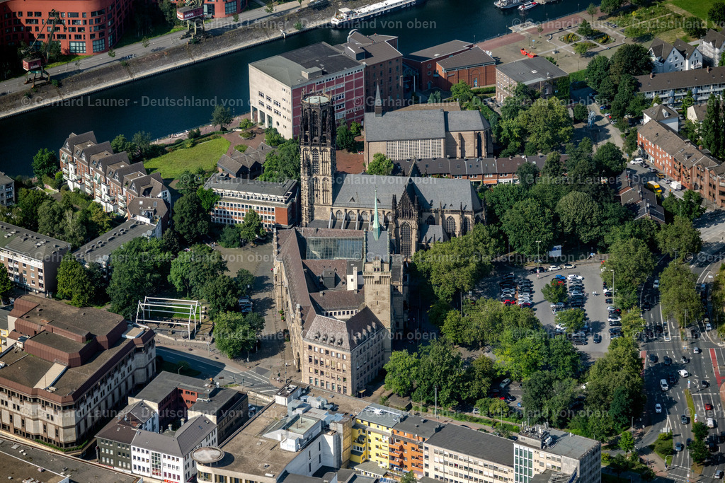 4049776 | Salvatorkirche und Rathaus, Duisburg