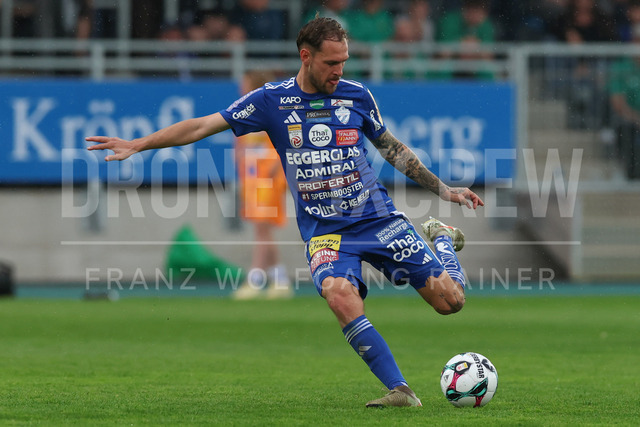 TSV Egger Glas Hartberg vs SK Rapid Wien – Championship Group    | Hartberg, Austria, 19.Apr.26 - SOCCER - ADMIRAL Bundesliga, TSV Egger Glas Hartberg vs SK Rapid Wien. The image shows Lukas Spendlhofer (Hartberg). 