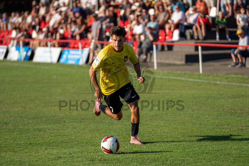 SSV Schwäbisch Hall vs. SG Sonnenhof Großaspach, Fussball, WFV-Pokal, 3. Runde, 11.08.2026 | Deli Hajdini (SG Sonnenhof Großaspach, #07),SSV Schwäbisch Hall vs. SG Sonnenhof Großaspach, Fussball, WFV-Pokal, 3. Runde, 11.08.2026
