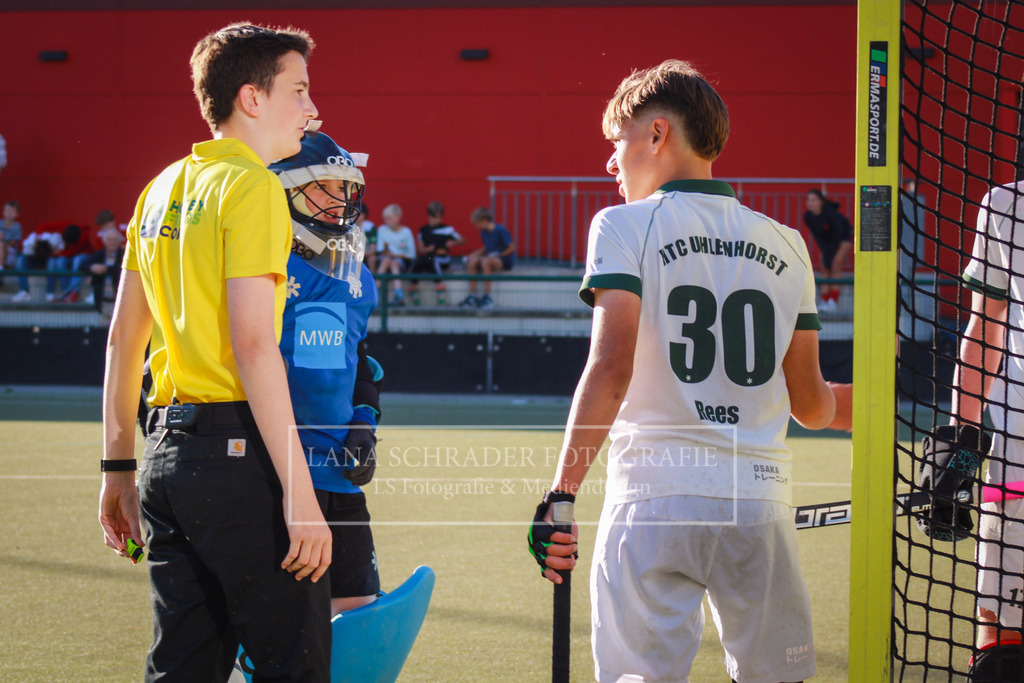 MU14 FINALE Westdeutsche Meisterschaft  Rot-Weiß Köln - HTC Uhlenhorst Mülheim 24.09.23 Düsseldorf-190 | lanaschraderfotografie - Realisiert mit Pictrs.com