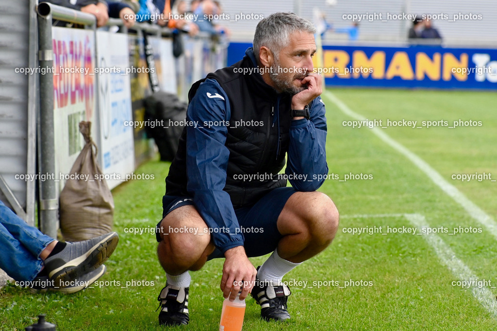 SVG Bleiburg vs. SAK 23.9.2023 | Headcoach SAK Darko Djukic SAK, SVG Bleiburg vs. SAK 23.9.2023, SVG Bleiburg vs. SAK am 23.09.2023 in Bleiburg (Karl Kornberger Stadion), Austria, (Photo by Bernd Stefan)