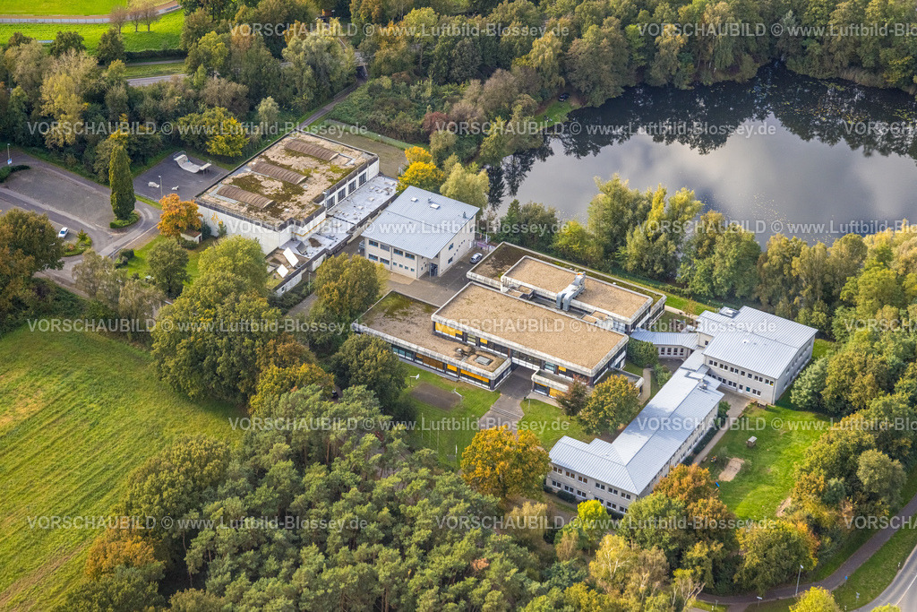 Isselburg241010140 | Luftbild, Gesamtschule Weitblick am Stromberg See, Anholt, Isselburg, Niederrhein, Nordrhein-Westfalen, Deutschland