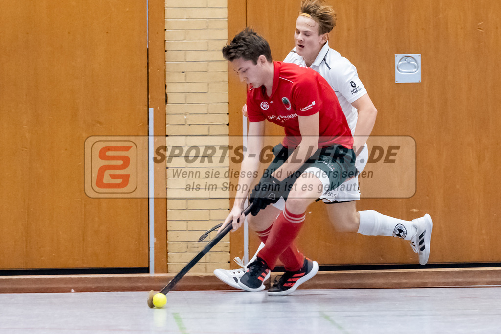 SFE_20230115_0047 | 1. Bundesliga Hockey Herren Schwarz-Weiss Neuss - Crefelder HTC am 15.01.2023 in  (Sporthalle Jahnerstrasse), Photo: Stephan Fehrmann 2022 (Sports-Gallery)
