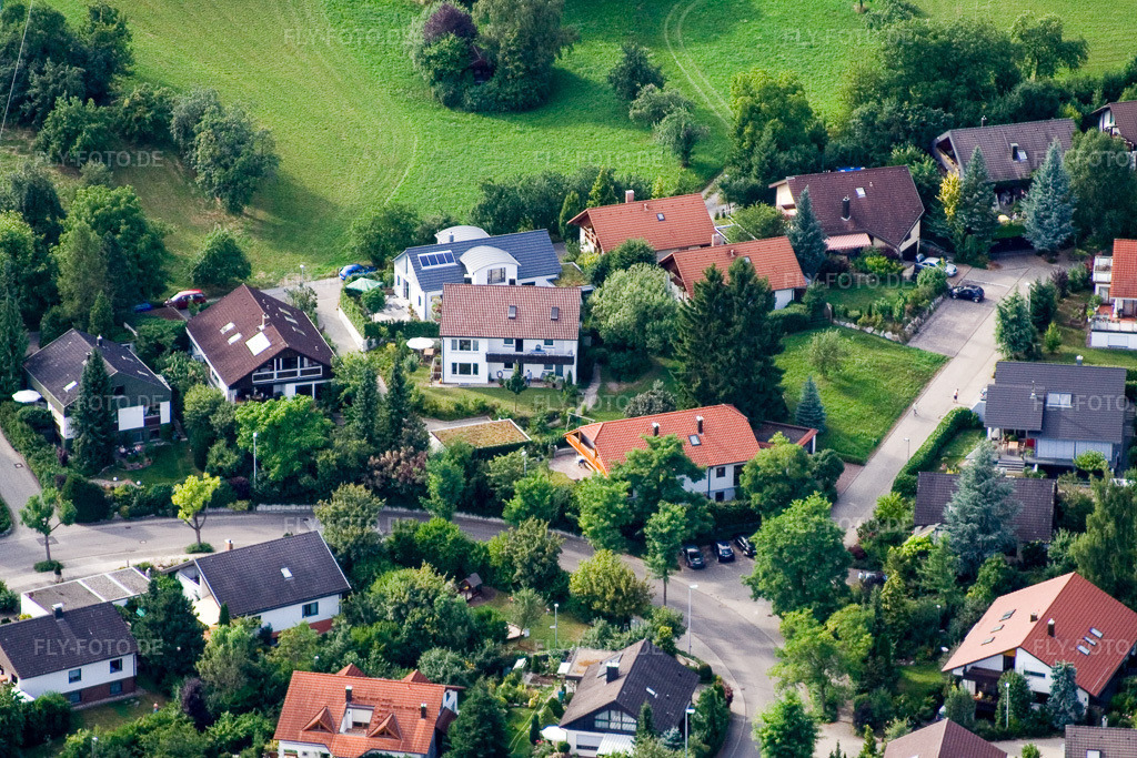 Luftbild: Ehbühl, Kirchhalde in Herrenberg im Bundesland Baden-Württemberg in Deutschland. Foto: IMG_12222.jpg vom 02.08.2008 durch Werner Riehm/FLY-FOTO.de