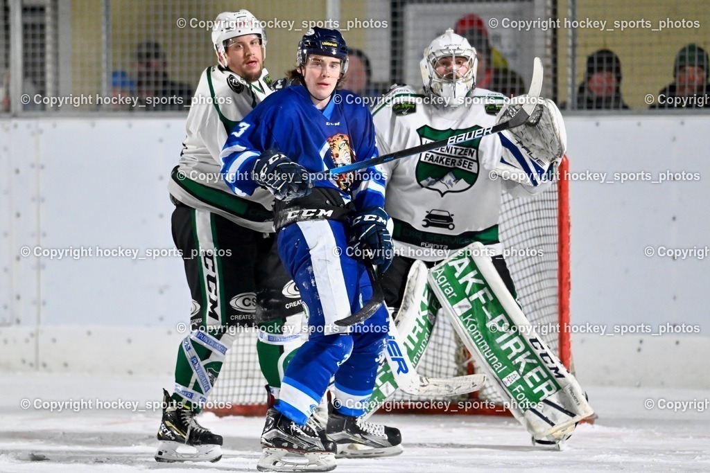 EC Ice Tigers Paternion vs. DSG Ledenitzen Faakersee 14.1.2024 | #3 Kronawetter Piersilvio, #32 Baumann Rene