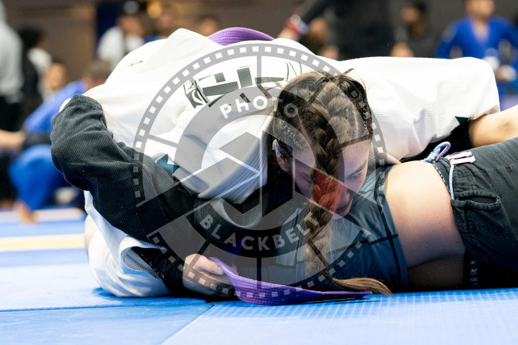 20240124PBB04607 | Fighters compete during the second day of the IBJJF European Championship in Paris, France, on January 24, 2024.