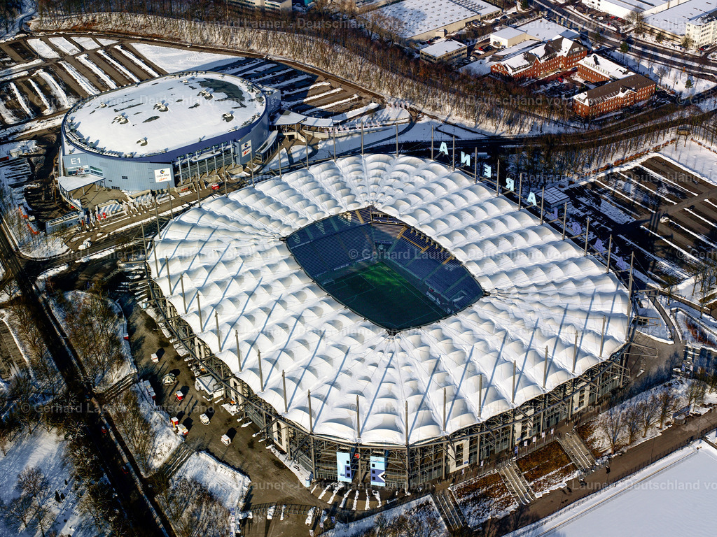 26B0104 | Volksparkstadion, Freie und Hansestadt Hamburg, Winteraufnahmen